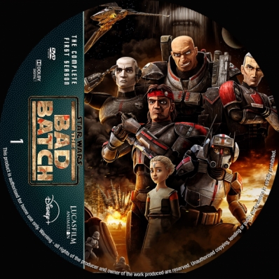 Star Wars: The Bad Batch - Season 1; disc 1