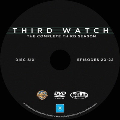 Third Watch - Season 3; disc 6