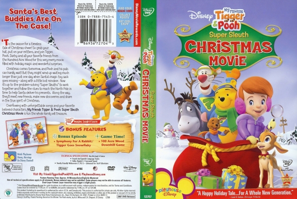 CoverCity DVD Covers Labels My Friends Tigger and Pooh Super