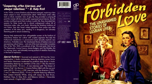 Covercity Dvd Covers And Labels Forbidden Love The Unashamed Stories Of Lesbian Lives 2211