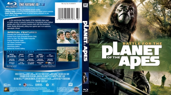 CoverCity - DVD Covers & Labels - Battle for the Planet of the Apes