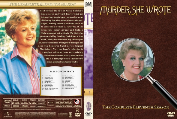 Murder She Wrote - Season 11 (spanning spine)