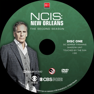 NCIS: New Orleans - Season 2; disc 1