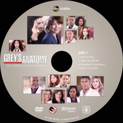 Grey's Anatomy - Season 10; disc 1