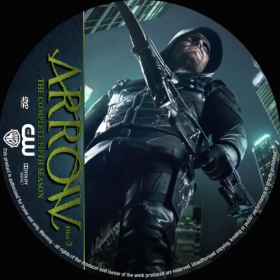 Arrow - Season 5; disc 3