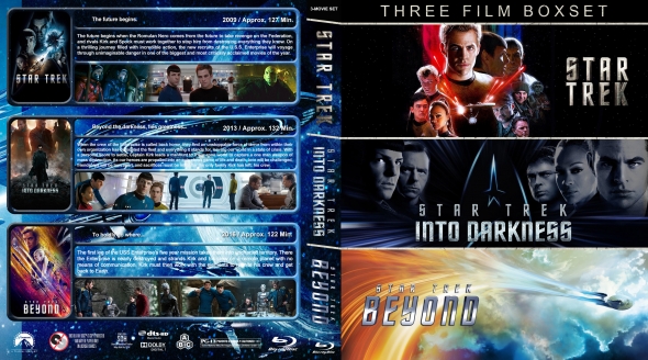 CoverCity - DVD Covers & Labels - Star Trek Trilogy