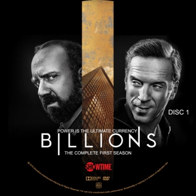 Billions - Season 1; disc 1