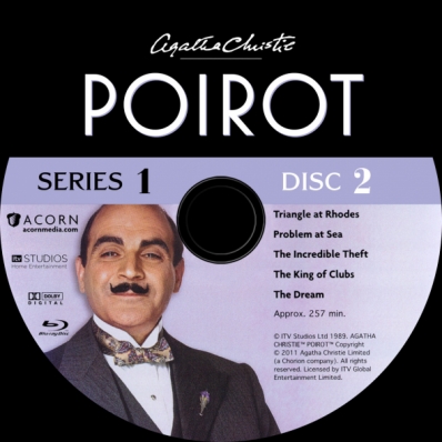 Poirot - Series 1; disc 2