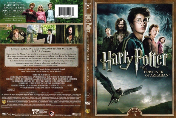 harry potter and the prisoner of azkaban dvd cover