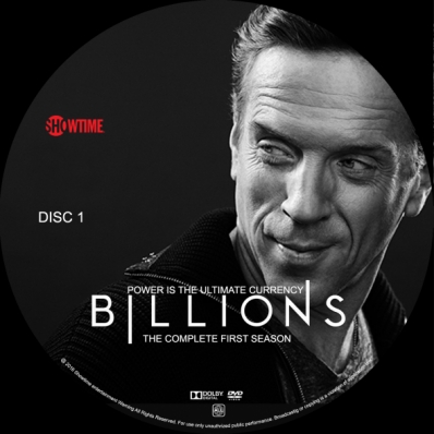 Billions - Season 1; disc 1