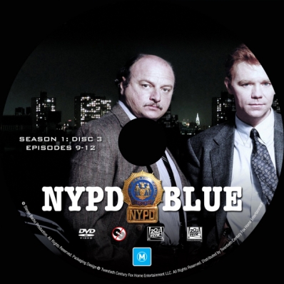 CoverCity - DVD Covers & Labels - NYPD Blue - Season 1; disc 3