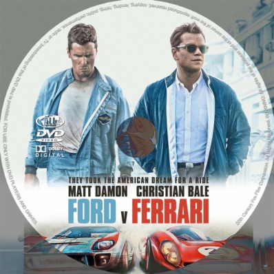 CoverCity - DVD Covers & Labels - Ford vs Ferrari