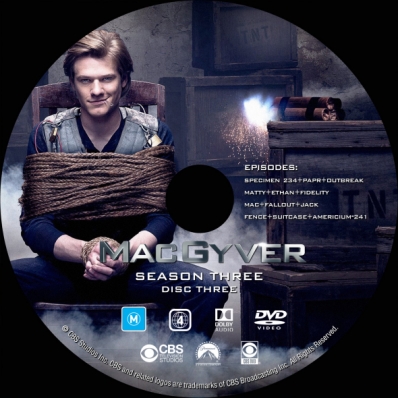 MacGyver - Season 2; disc 3