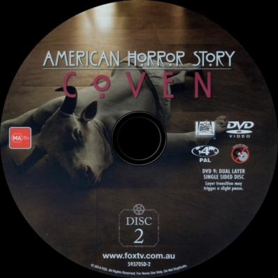 American Horror Story: Coven - Season 3; disc 2