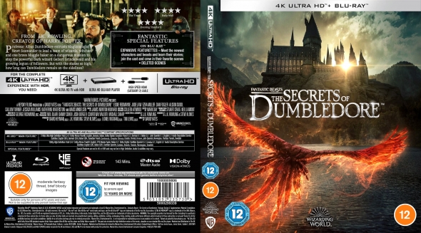 Fantastic Beasts: The Secrets of Dumbledore 4K