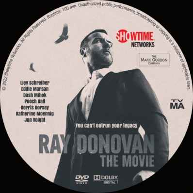 ray donovan dvd label