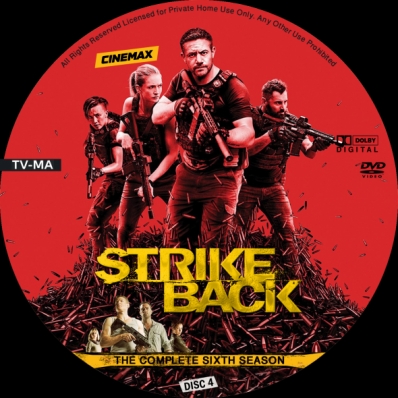 Strike Back - Season 6; disc 4