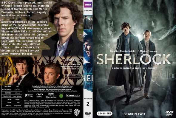 Sherlock - Season 2 (spanning spine)