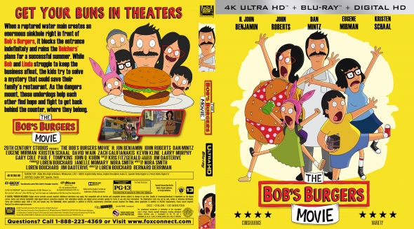 CoverCity - DVD Covers & Labels - The Bob's Burgers Movie 4K