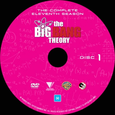 The Big Bang Theory - Season 11; disc 1