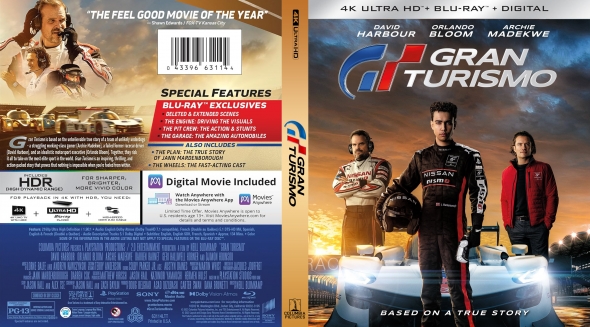 Gran Turismo (4K UHD + Blu-ray) [Blu-ray]