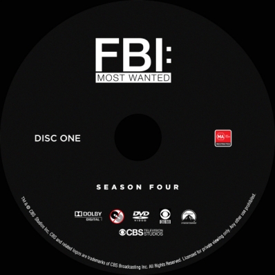 FBI: Most Wanted - Season 4; disc 1