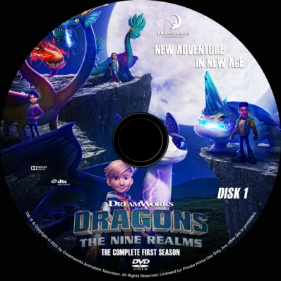 Dragons: The Nine Realms - Season 1; disc 1