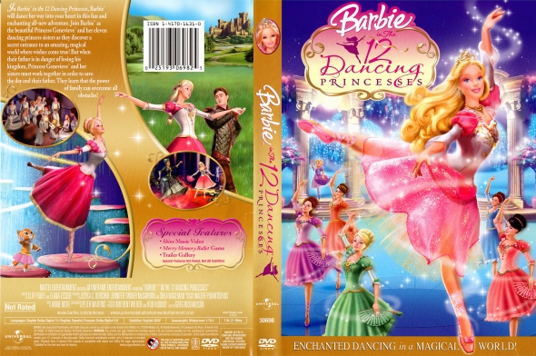 Barbie in the best sale 12 dancing princesses dvd