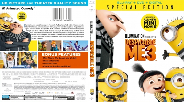 CoverCity - DVD Covers & Labels - Despicable Me 3