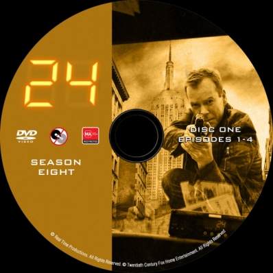 24 - Season 8; disc 1