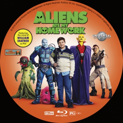 CoverCity DVD Covers Labels Aliens Ate My Homework