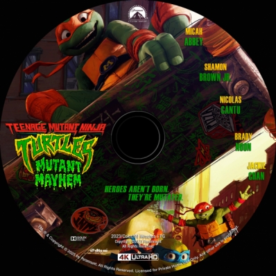 CoverCity - DVD Covers & Labels - Teenage Mutant Ninja Turtles: Mutant  Mayhem