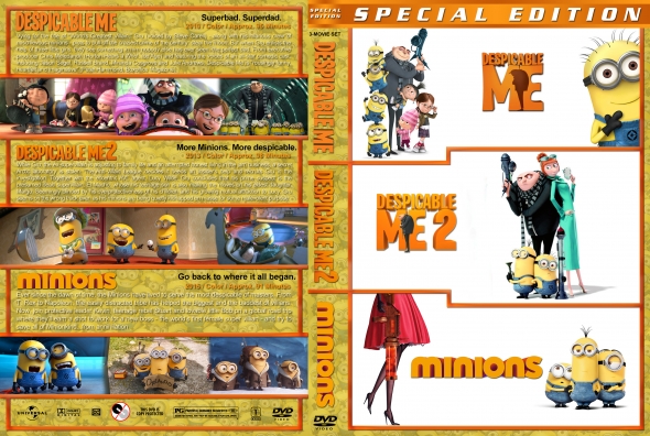 Despicable Me / Despicable Me 2 / Minions Triple Feature