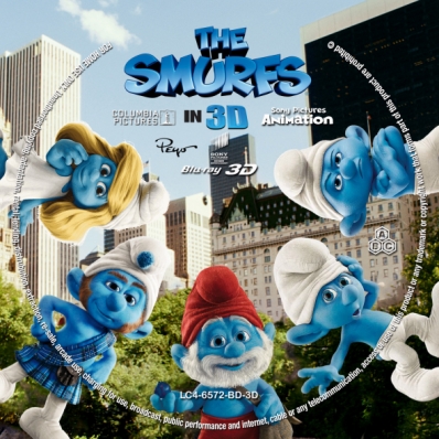 CoverCity - DVD Covers & Labels - The Smurfs 3D