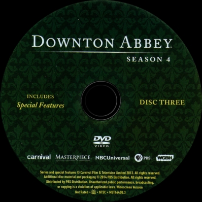 Dowton Abbey - Season; 4 disc 3