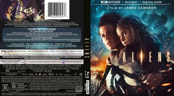 CoverCity DVD Covers Labels Aliens 4K