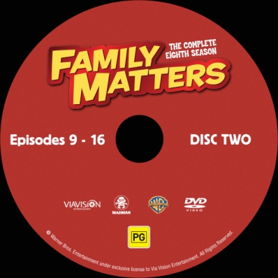 Family Matters - Season 8; disc 2