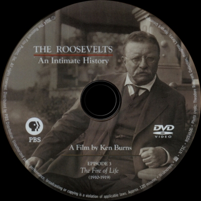 The Roosevelts: An Intimate History; disc 3