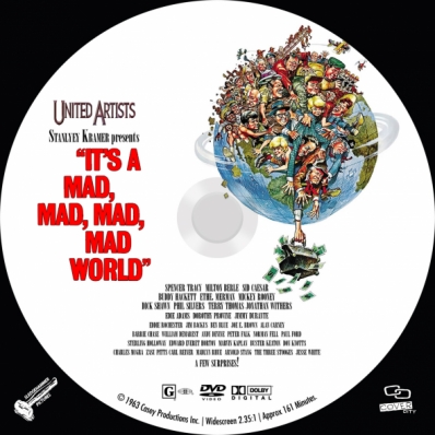 CoverCity - DVD Covers & Labels - It's A Mad, Mad, Mad, Mad World