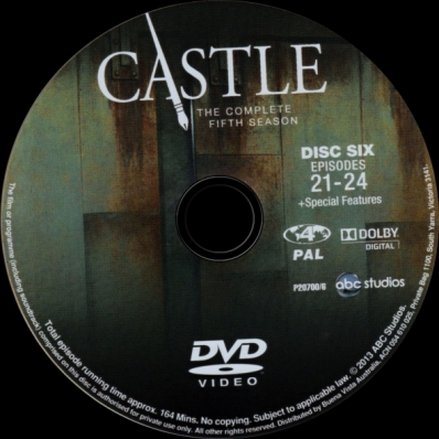 Castle - Season 5; disc 6