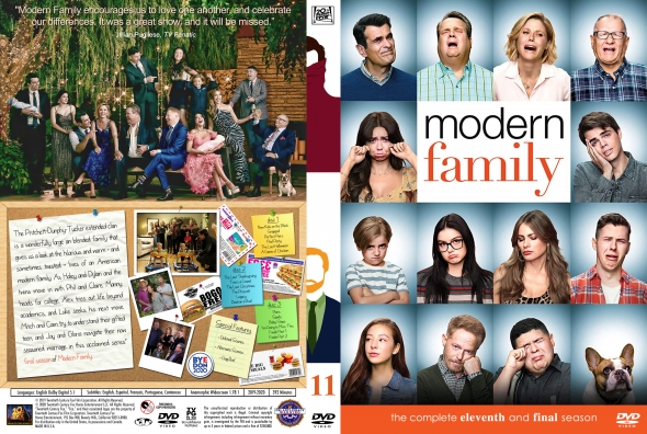 Modern Family - Season 11 (spanning spine)