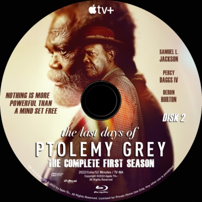 The Last Days of Ptolemy Grey - Season 1; disk 2