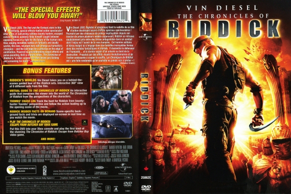 riddick dvd cover