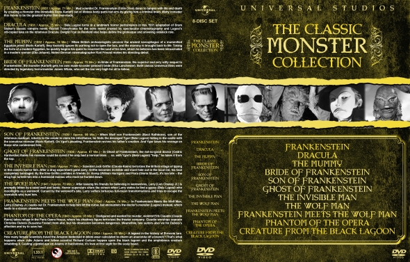 CoverCity - DVD Covers & Labels - Classic Monster Collection