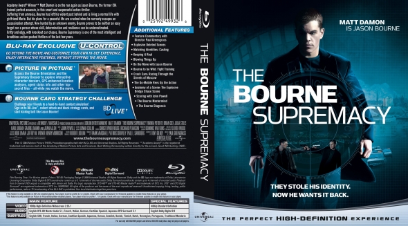 CoverCity - DVD Covers & Labels - The Bourne Supremacy