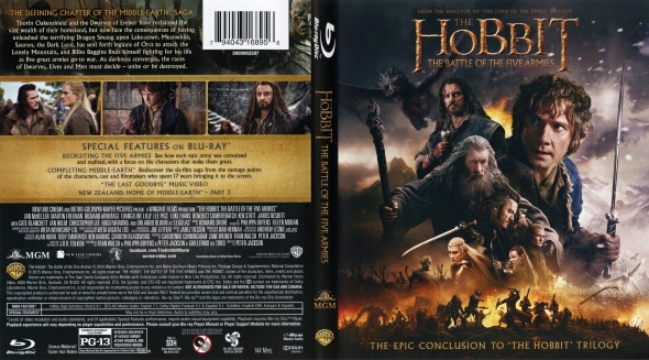 CoverCity - DVD Covers & Labels - The Hobbit: The Battle of the Five Armies