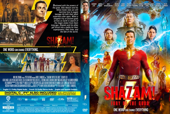 CoverCity - DVD Covers & Labels - Shazam! Fury of the Gods