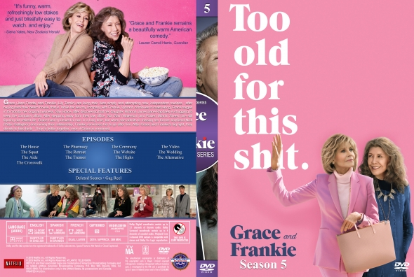 Grace and Frankie - Season 5 (spanning spine)