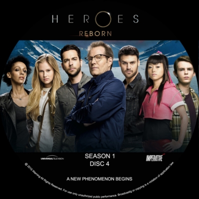 Heroes Reborn - Season 1; disc 4