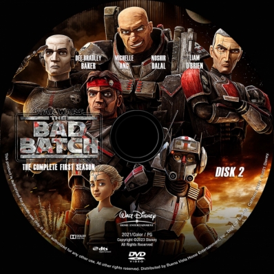 Star Wars: The Bad Batch - Season 1; disk 2